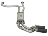 aFe POWER Rebel Series 2-1/2in 409 SS Cat Back Exhaust w/ Black Tips 16-17 Nissan Titan V8 5.6L