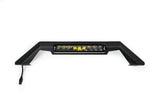 DV8 Offroad Bull Bar Add-On For DV8 Ford Bronco Bumpers - Fits 13in Elite Series Light Bar