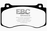 EBC 05-10 Chrysler 300C 6.1 SRT8 Ultimax2 Front Brake Pads