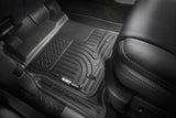 Husky Liners 12-15 Toyota Tacoma Extended Cab WeatherBeater Second Row Black Floor Liners