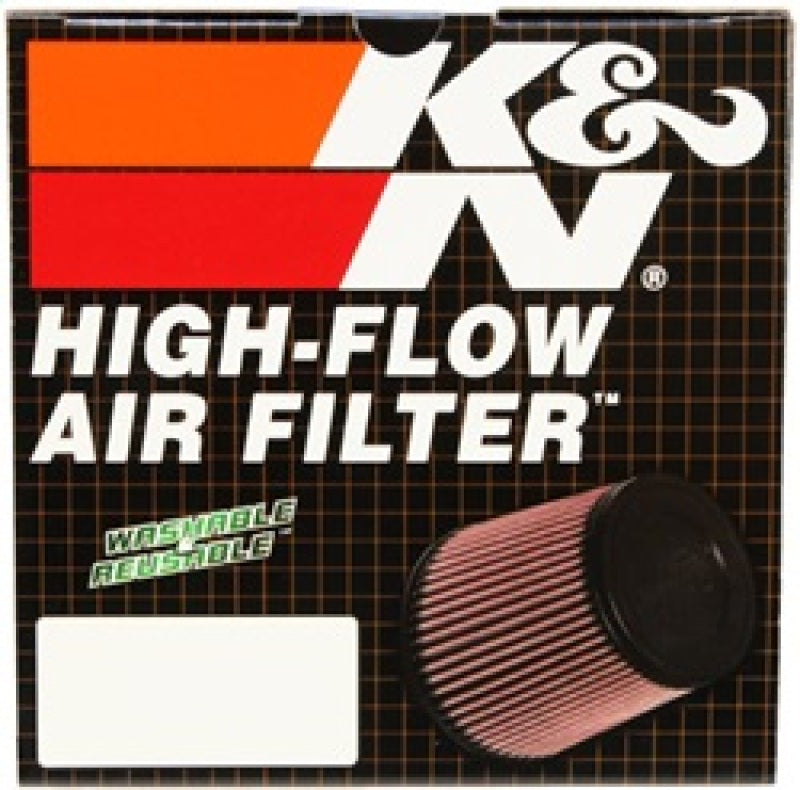 K&N Filter Universal Clamp-On Filter-Round Tapered 2.75in Flange ID x 6in Base OD x 5in Top OD