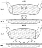 StopTech Sport Brake Pads w/Shims and Hardware - Front