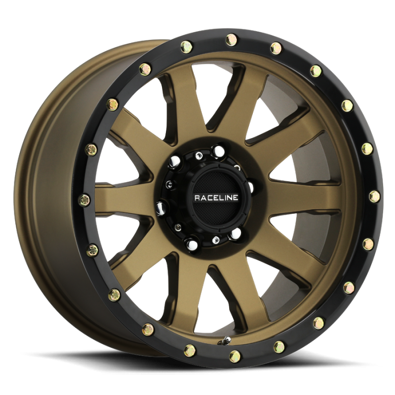 Raceline 934BZ Clutch 17x8.5in / 6x135 BP / 0mm Offset / 87.1mm Bore - Bronze Wheel