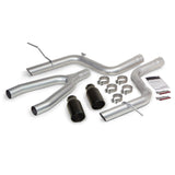 Banks Power 14 Jeep Grand Cherokee 3.0L Diesel Monster Exhaust Sys - SS Single Exhaust w/ Black Tip