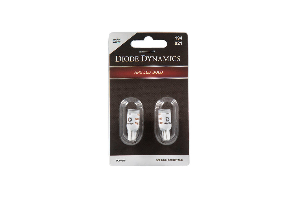 Diode Dynamics - DD0334P - 194 HP5 LED Warm White Short (pair)