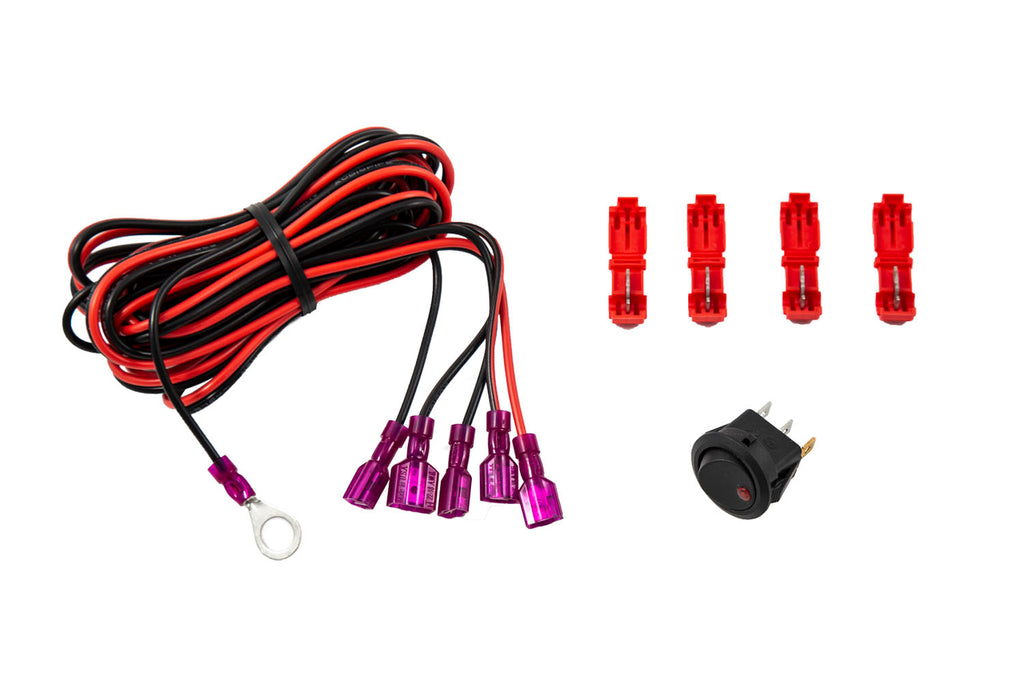 Diode Dynamics - DD3034 - Add-on LED Switch Kit - Red