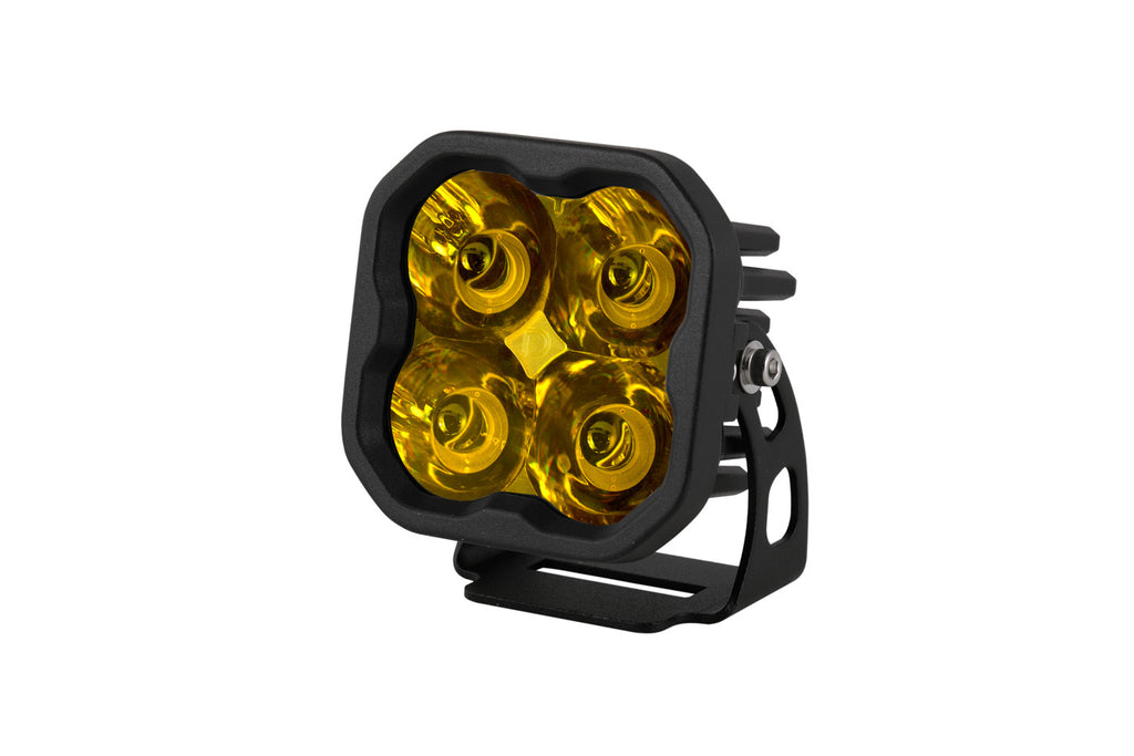 Diode Dynamics - DD6127S - SS3 LED Pod Sport Yellow Spot Standard (single)