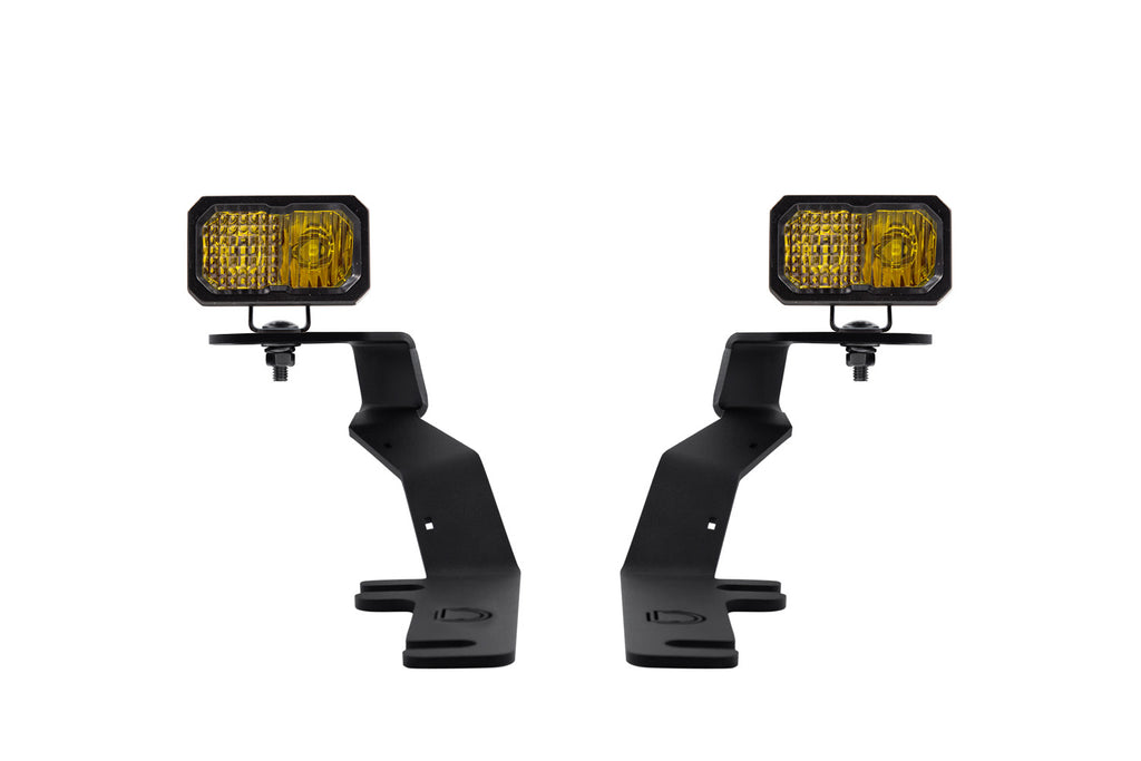 SSC2 LED Ditch Light Kit For 15-20 Ford F-150/Raptor Sport Yellow Combo