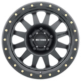 Method MR304 Double Standard 15x8 -24mm Offset 5x5.5 108mm CB Matte Black Wheel