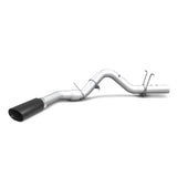 Banks Power 17+ GM Duramax L5P 2500/3500 Monster Exhaust System - SS Single Exhaust w/ Black Tip