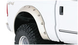 Bushwacker 99-10 Ford F-250 Super Duty Styleside Cutout Style Flares 2pc 98.0/98.6in Bed - Black