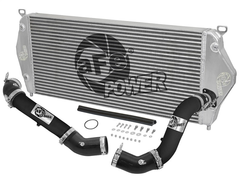 aFe BladeRunner Intercooler w/ Black Tubes 16-17 Nissan Titan XD V8 5.0L (td)