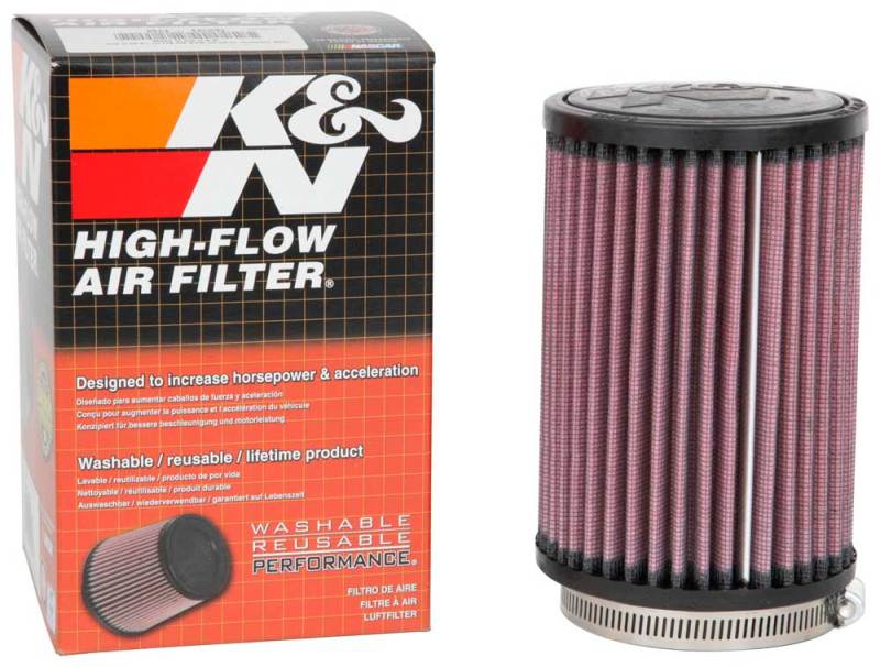K&N Filter Universal Rubber Filter 2 7/8 inch Flange 4 inch OD 6 inch Height