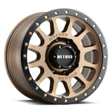 Method MR305 NV HD 18x9 +18mm Offset 8x170 130.81mm CB Method Bronze/Black Street Loc Wheel