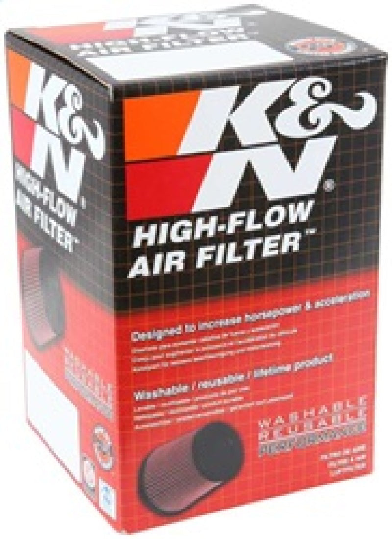 K&N Filter Universal Rubber Filter 3 1/2 inch Flange 4 5/8 inch Base 3 1/2 inch Top 4 1/2 inch Heigh