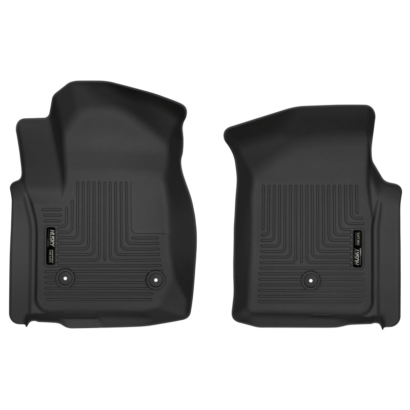 Husky Liners 19-21 GM Silverado/Sierra 1500/2500HD/3500HD X-Act Contour Front Floor Liners