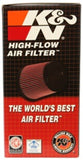 K&N Filter Universal Filter Round Straight 2.75in Flange ID / 4in OD / 6in Height / 20 deg Angle