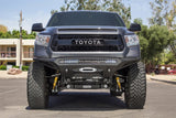 Addictive Desert Designs 2014+ Toyota Tundra Stealth Fighter Front Bumper w/Winch Mount & Sensors