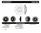 Stoptech 05-08 LGT Front CRYO-STOP Rotor