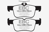 EBC 2017+ Ford Escape 1.6T/2.0T (Incl 4WD) Greenstuff Rear Brake Pads