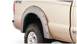 Bushwacker 99-07 Ford F-250 Super Duty Styleside Pocket Style Flares 4pc 81.0/96.0in Bed - Black