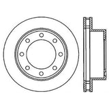 StopTech Power Slot 00-05 Ford Excursion / 01-04 F250 4WD Front Right Slotted Rotor