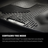 Husky Liners 15 Chevy Colorado / GMC Canyon X-Act Contour Black 2nd Row Floor Liners