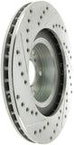 StopTech Select Sport 03-08 Subaru Forester Sport Slotted and Drilled Left Front Rotor