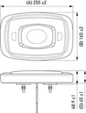 Hella L/Bar Mini 10In Led (Mv Fxd Amber)