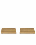 Garden Unit Table Wood Insert 2pcs