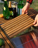 Garden Unit Table Wood Insert 2pcs